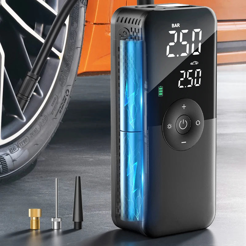 PumpX, compresseur portable pour voiture, vélo et moto