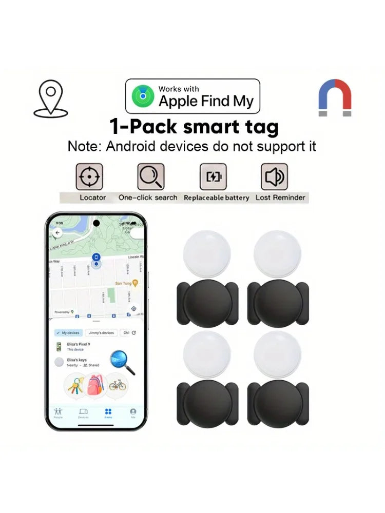 TrackX – Traceur GPS Magnétique Antiperte | Compatible Apple Find My