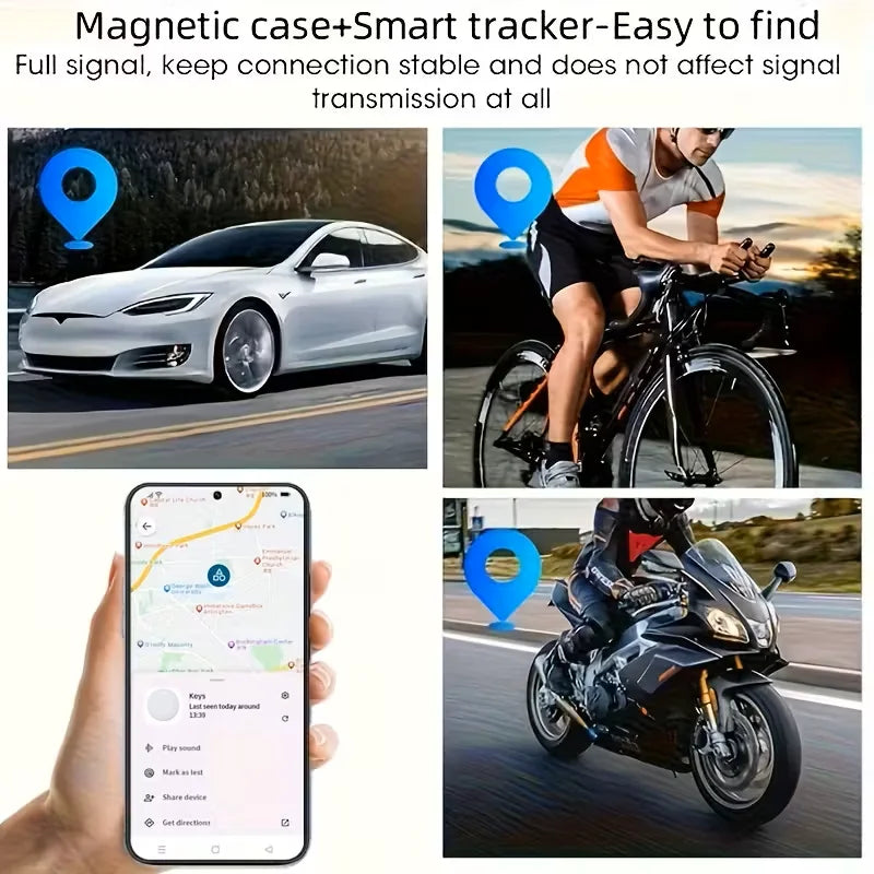 TrackX – Traceur GPS Magnétique Antiperte | Compatible Apple Find My