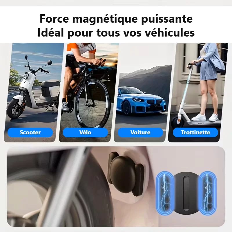 TrackX utilisé pour retrouver clés, sac et bagages